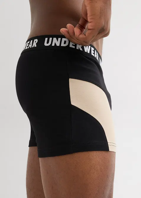 Boxershorts med bomull (3-pack), bonprix