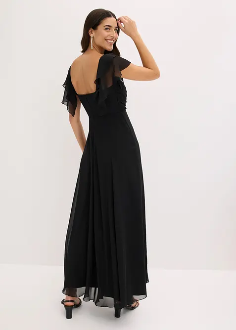 Aftonkl&auml;nning i tunn chiffong, bonprix