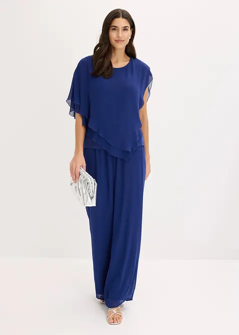 Blus i fintr&aring;dig chiffong, bonprix