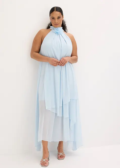 Maxikl&auml;nning med blomapplikation, bonprix