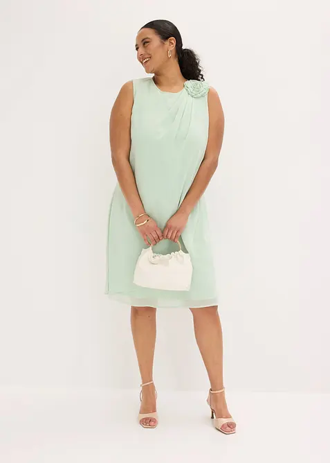 Cocktailkl&auml;nning med blomapplikation, bonprix