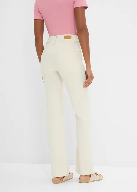 Straight Jeans High Waist, Stretch, bonprix
