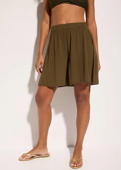 Strandshorts i viskos, bonprix