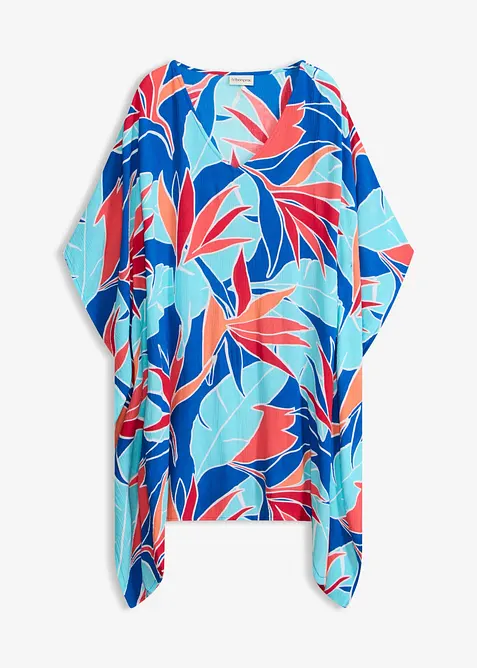 Strandtunika i f&ouml;ljsam viskos, bonprix