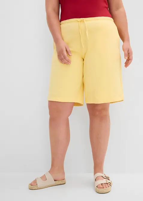 Trik&aring;bermudas i ekologisk bomull, bonprix