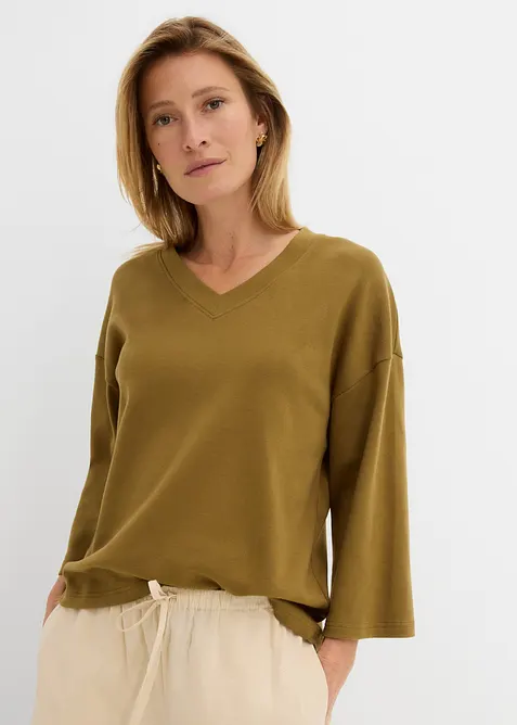 T-shirt i ekologisk bomull, bonprix