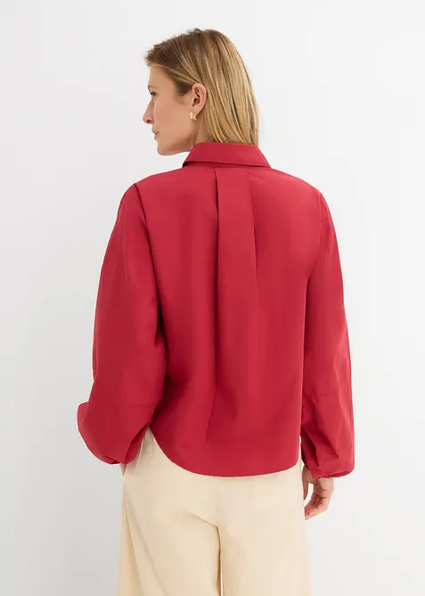 Blus i ekologisk bomull, bonprix