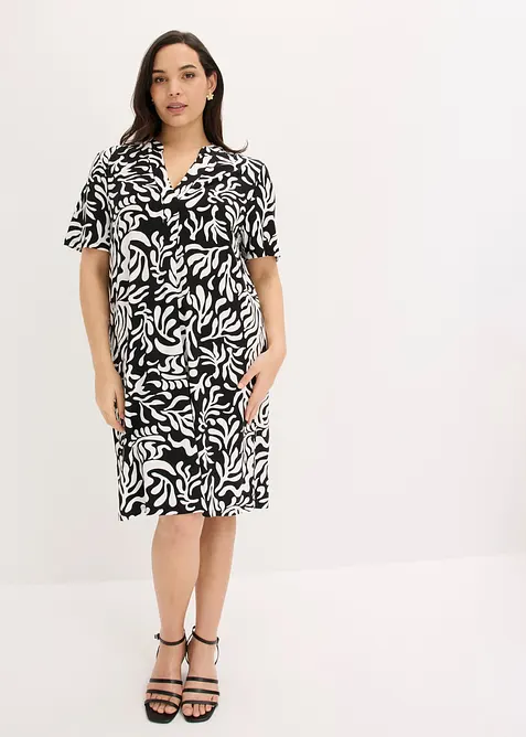 Tunikakl&auml;nning i mjuk viskosmix, bonprix