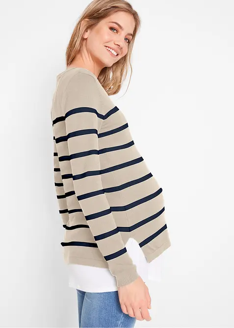 Tunn mamma-/amningstr&ouml;ja, bonprix