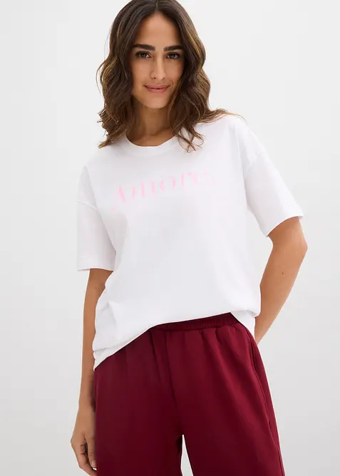 T-shirt i ekologisk bomull, bonprix