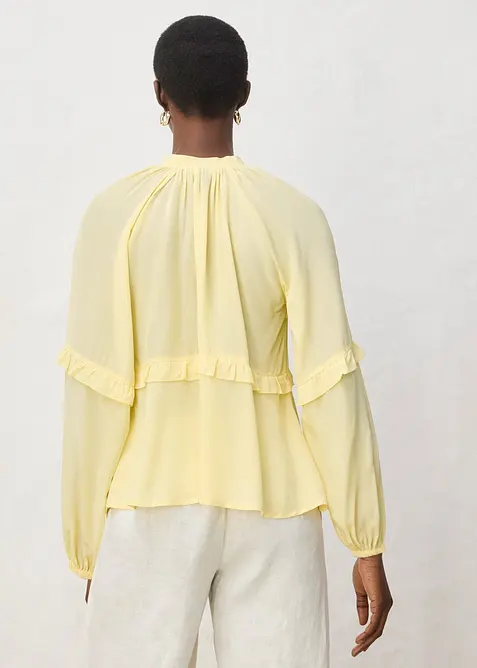 Tunika med sidenandel, bonprix