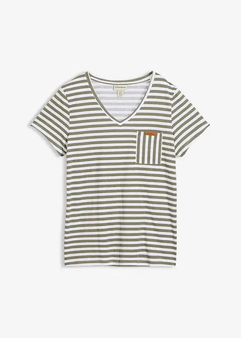 Randig T-shirt, bonprix