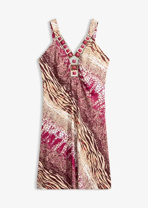 A-linjeformad jerseykl&auml;nning, bonprix