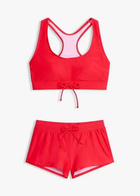 Bikini med BH-topp och badshorts (2 delar), bonprix
