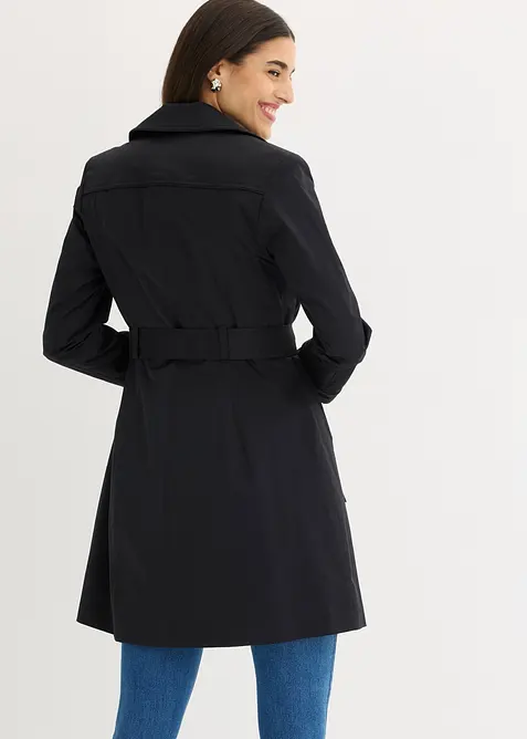 Trenchcoat av bomull, bonprix
