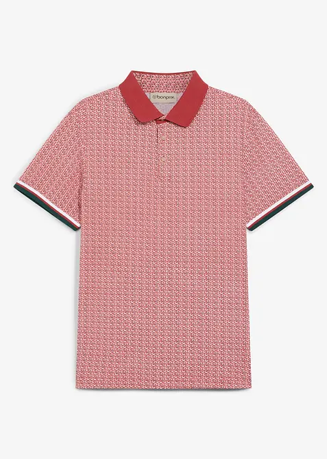 Pik&eacute;tr&ouml;ja i bomullsjersey, korta &auml;rmar, bonprix