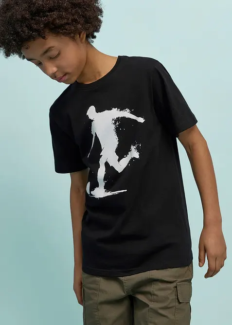 T-shirt av ekologisk bomull, bonprix