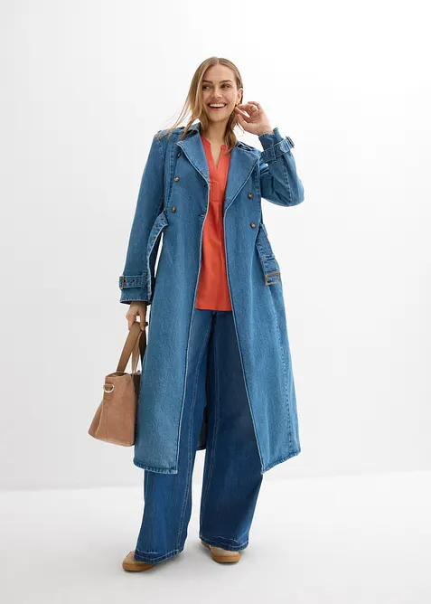 L&aring;ng tunika i h&aring;llbar viskos, bonprix