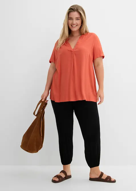 L&aring;ng tunika i viskos, bonprix