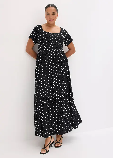 Maxikl&auml;nning i h&aring;llbar viskos, bonprix