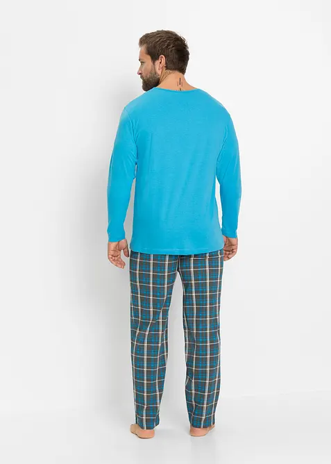 L&aring;ng&auml;rmad pyjamas i bomull, bonprix