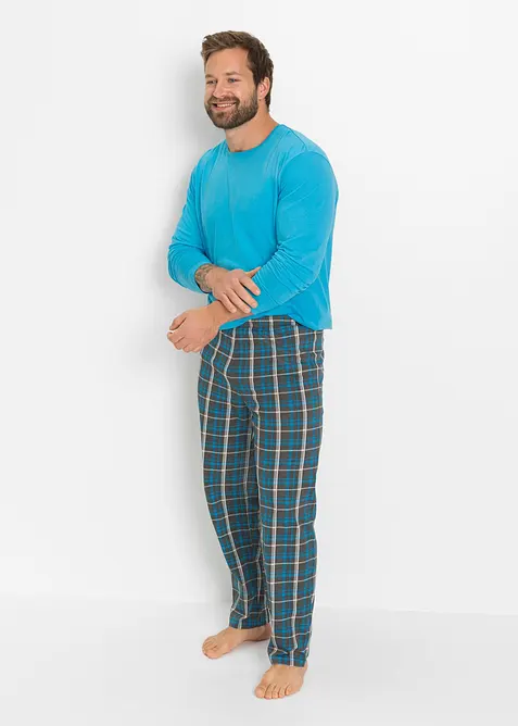 L&aring;ng&auml;rmad pyjamas i bomull, bonprix