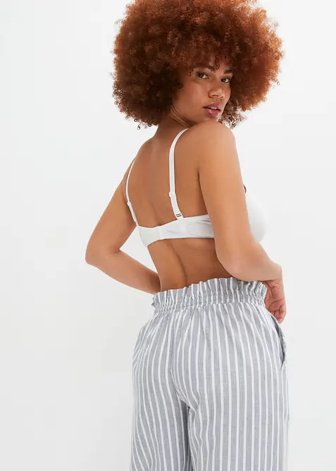 T-shirtbeh&aring; med bygel, ekologisk bomull (3-pack), bonprix