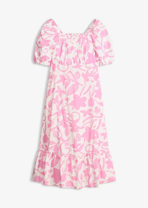 Mellanl&aring;ng kl&auml;nning i ekologisk bomull, bonprix