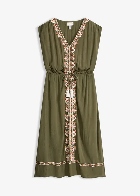 Mellanl&aring;ng viskoskl&auml;nning i bohemisk stil, bonprix