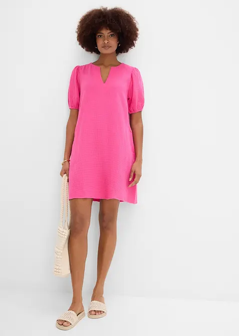 Kort muslinkl&auml;nning, bonprix