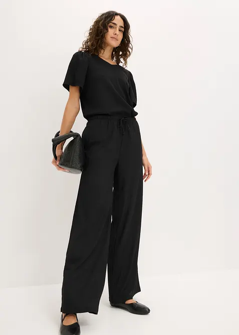 Topp i kr&auml;pp med struktur, bonprix