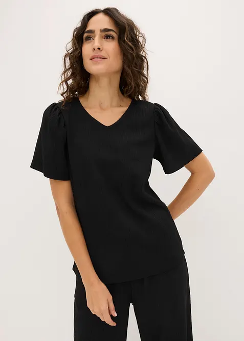 Topp i kr&auml;pp med struktur, bonprix