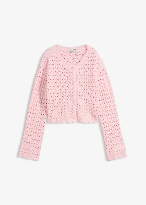 H&aring;lm&ouml;nstrad cardigan, bonprix