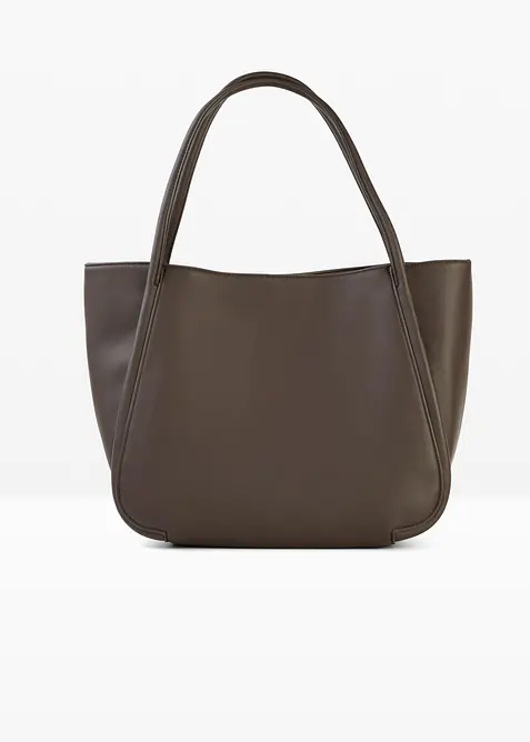 Shoppingv&auml;ska med runda passpoaler och stor innerficka, bonprix