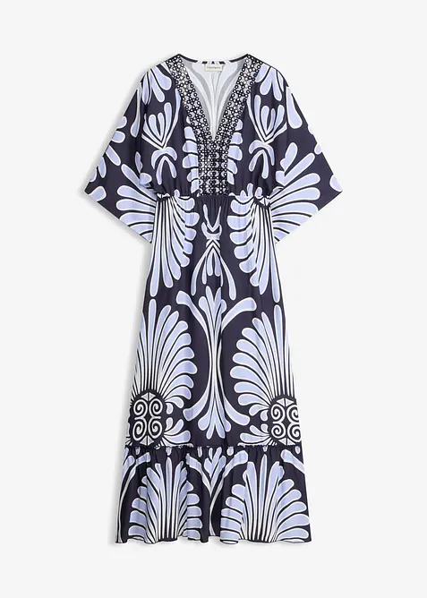 Maxikl&auml;nning i f&ouml;ljsam viskos, bonprix