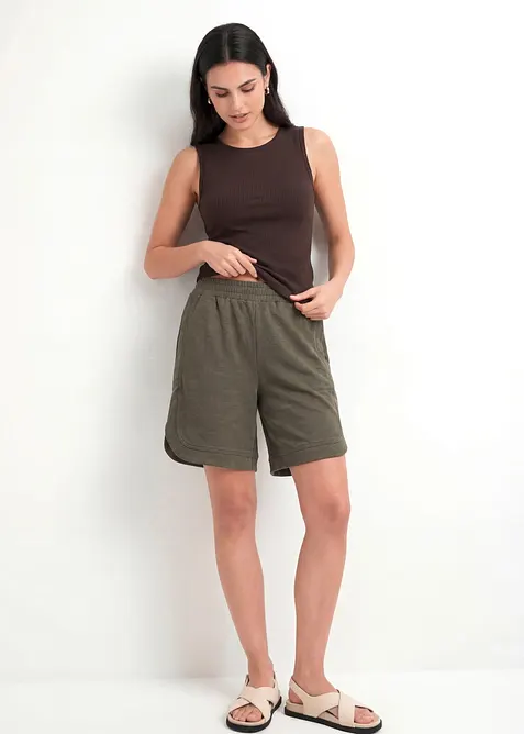 Vida jerseyshorts i bomullsmix, bonprix