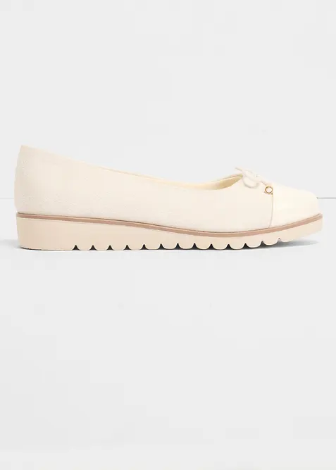 Ballerinaskor med vadderad innersula, bonprix