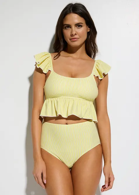 Tankini med volang (2 delar), bonprix