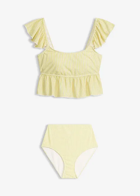 Tankini med volang (2 delar), bonprix