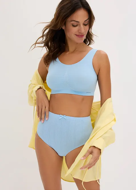 S&ouml;ml&ouml;s BH-topp fr&aring;n Feel Comfort (2-pack), bonprix