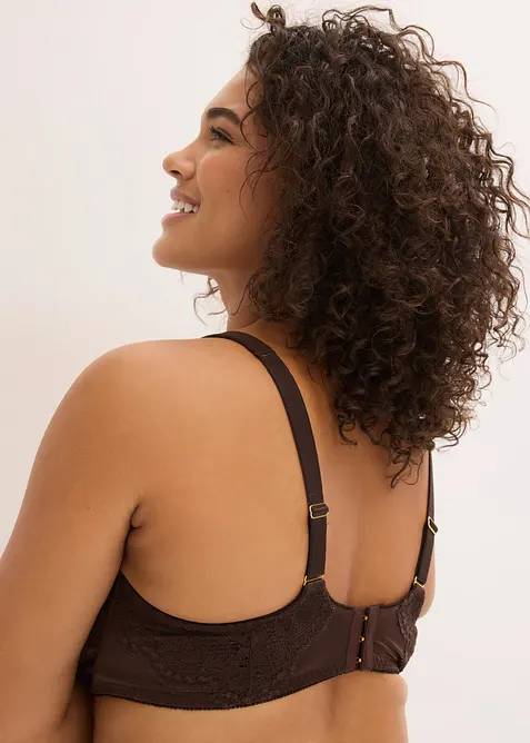 BH med bygel och glansiga effekter, bonprix