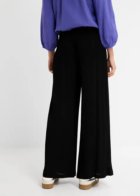 Byxa i mjuk viskos, bonprix