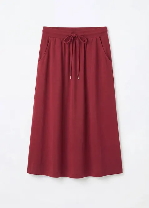 Jerseykjol av bomullsmix, bonprix