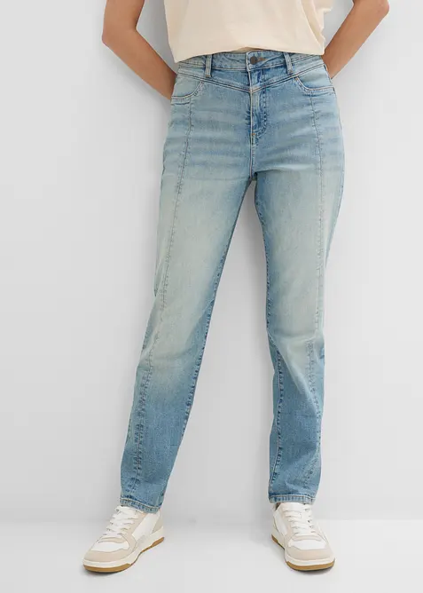Straight Jeans Mid Waist, bonprix