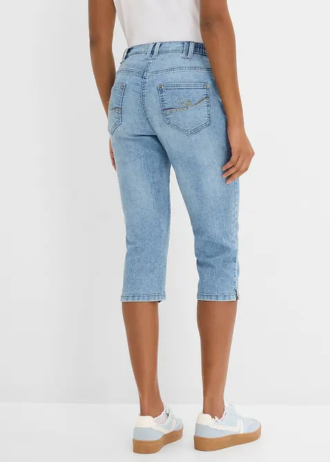 Stretch Straight Jeans Mid Waist, bonprix