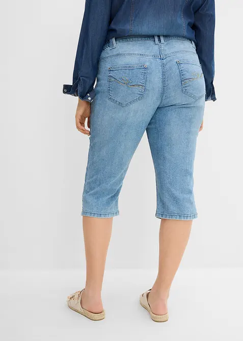Stretch Straight Jeans Mid Waist, bonprix