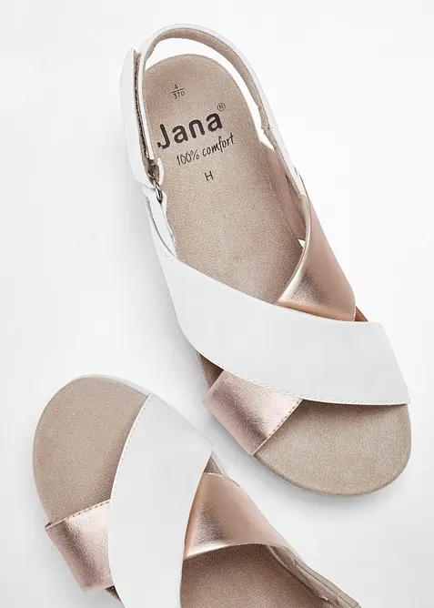 Sandal med bekv&auml;m vidd fr&aring;n Jana, Jana