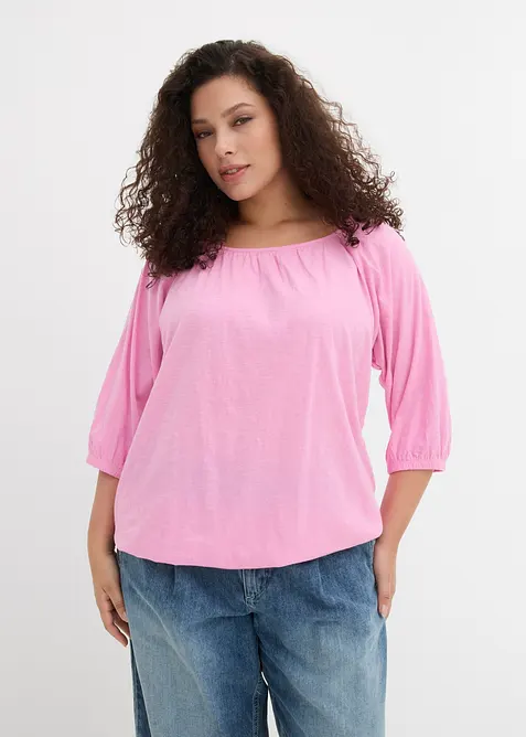 Blustopp av ekologisk bomull, bonprix