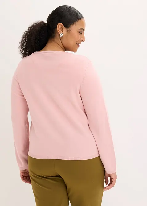 Finstickad cardigan, bonprix