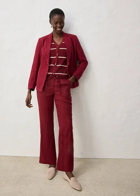 Byxa i rent lin, bonprix